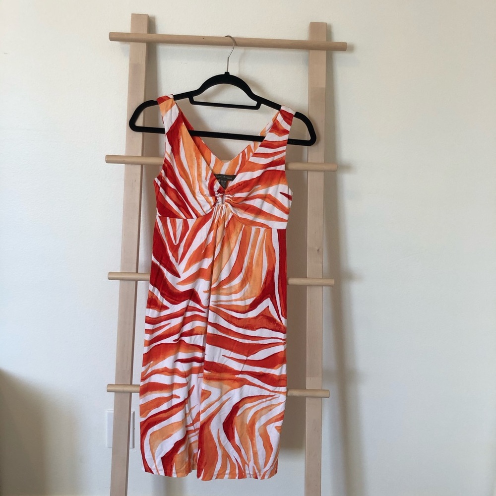 Tommy Bahama Orange Print Dress